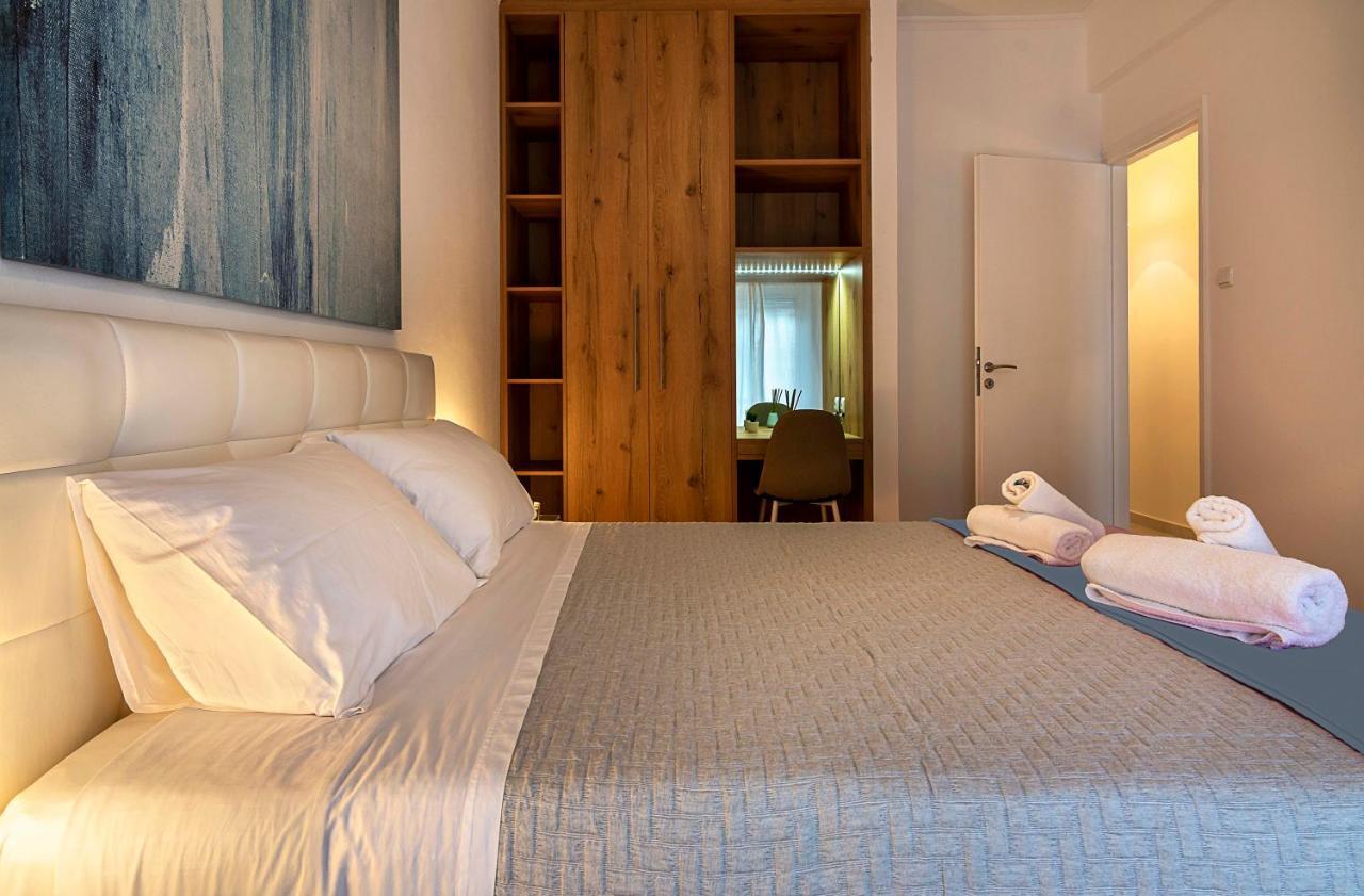 Apartamento Elegant, spacious&minimalist aptm w/balcony Atenas Exterior foto